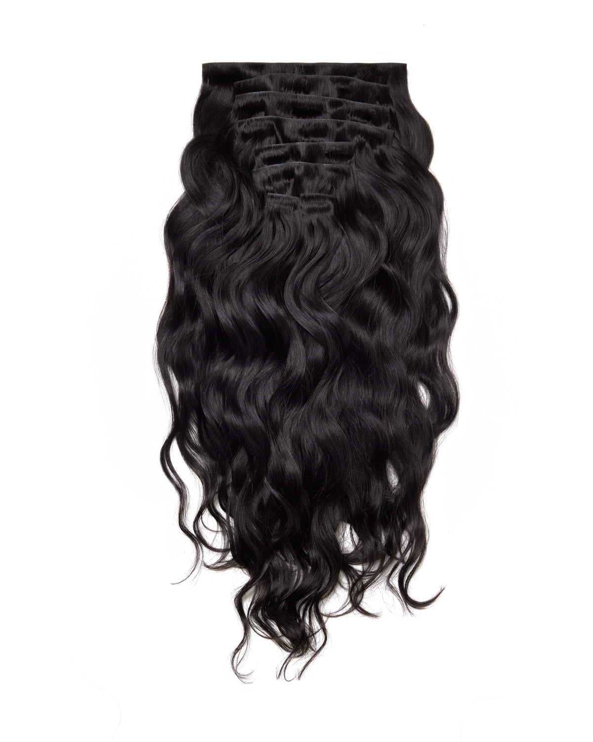 Follicle fusion invisible clip-in extensions