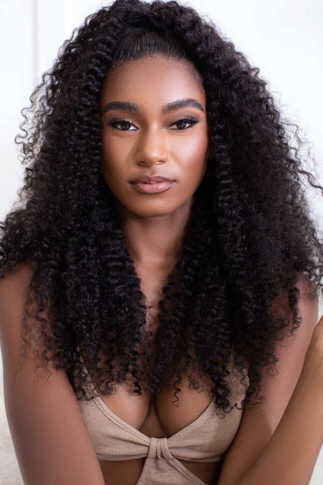 Seamless clip ins: “Kai” Kinky curly
