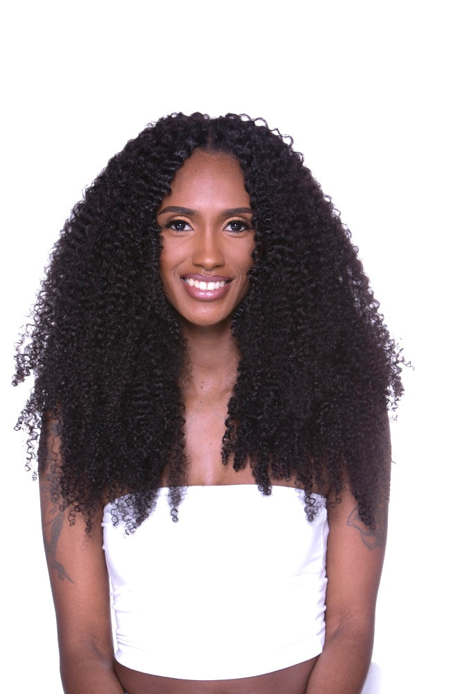 Seamless clip ins: “Kai” Kinky curly
