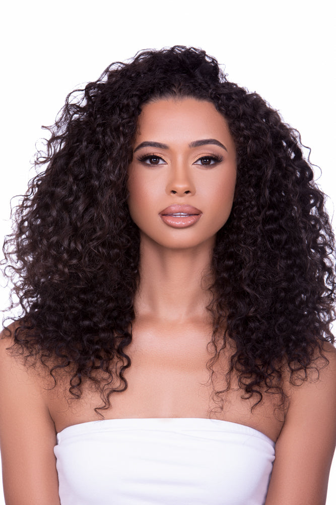 Seamless clip ins: “Jolie” Deep curly
