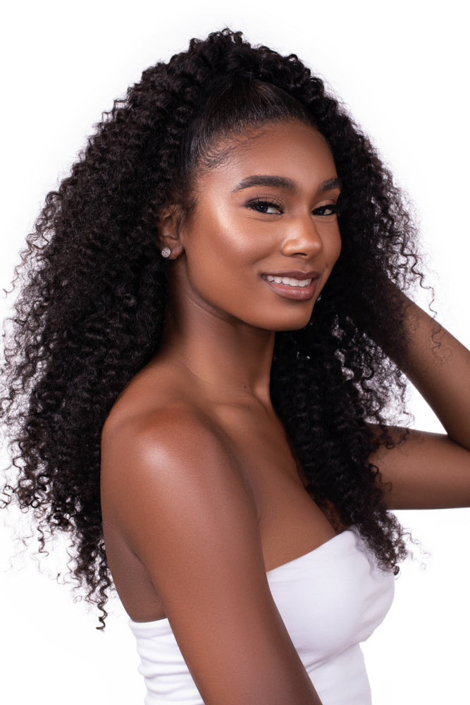 Seamless clip ins: “Kai” Kinky curly