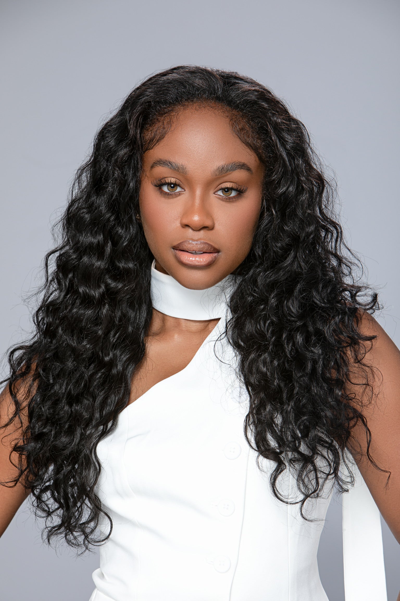 Half wig ‘Luna’ Loose Curly