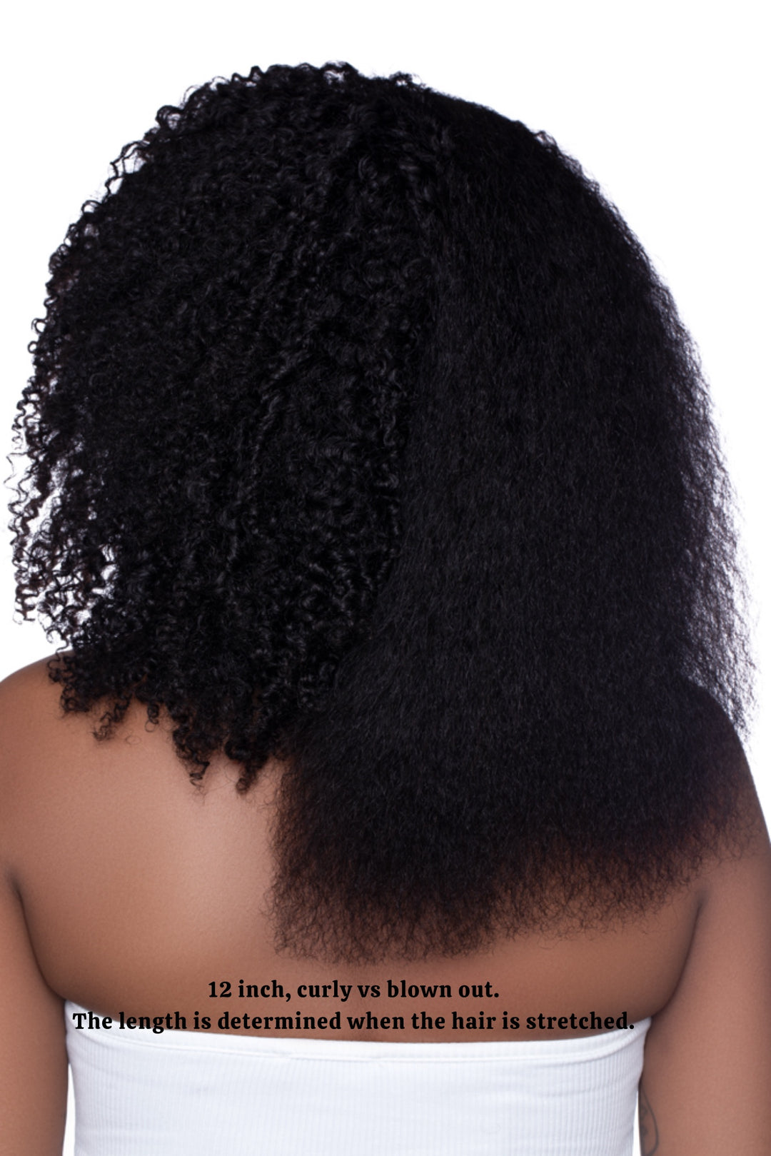 Half Wig ‘Kai’ Kinky Curly