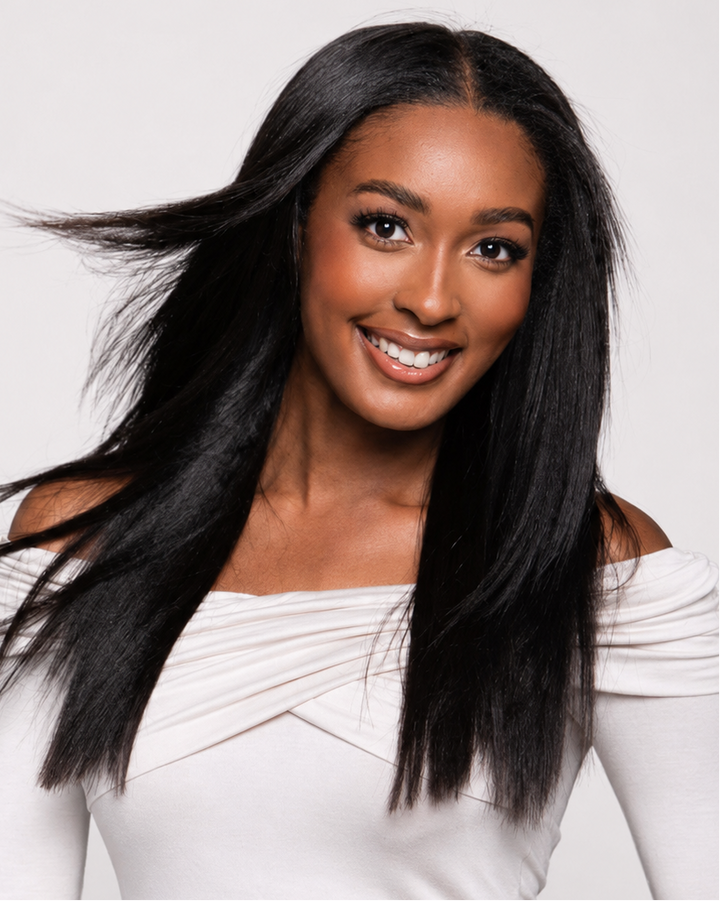 Follicle Fusion™ Clip Ins ‘Calli’ Kinky Straight