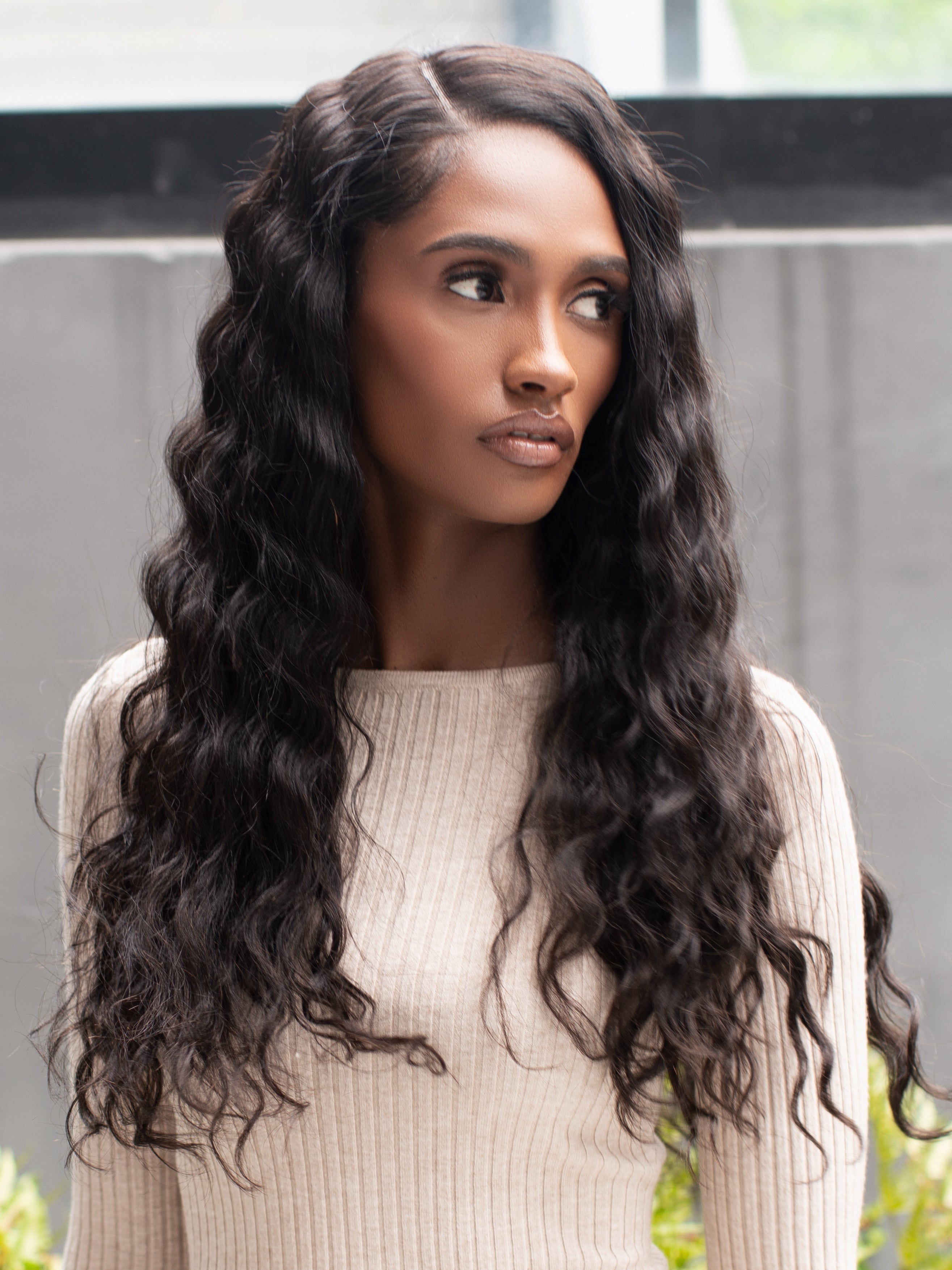 Body wave Closure wig