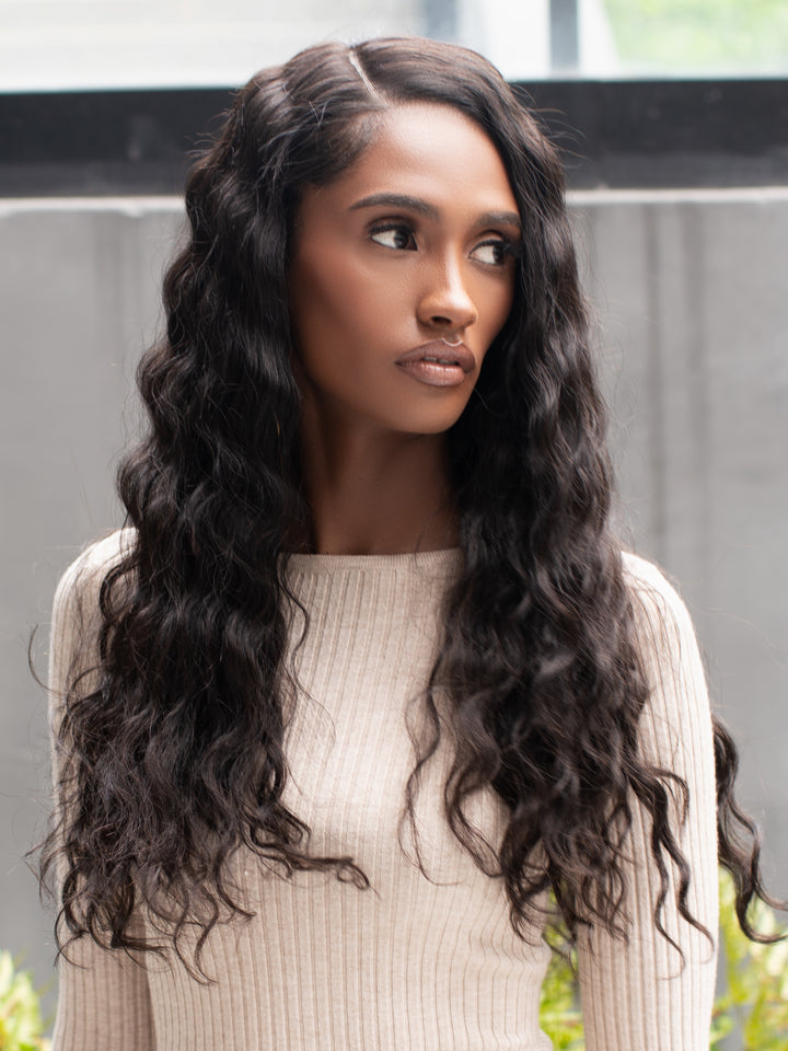 Body wave Closure wig