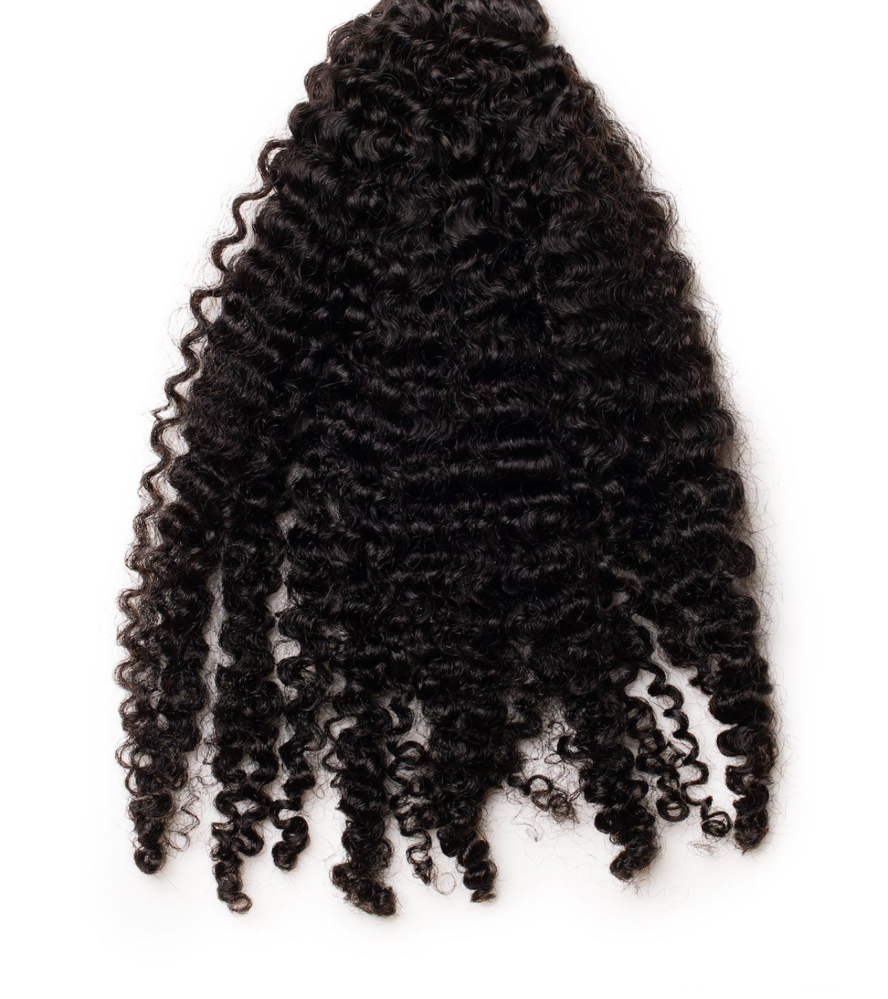 clip in human hair kinky curly texture