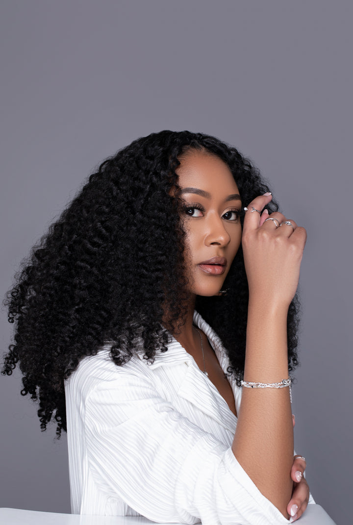 Seamless clip ins: “Kai” Kinky curly