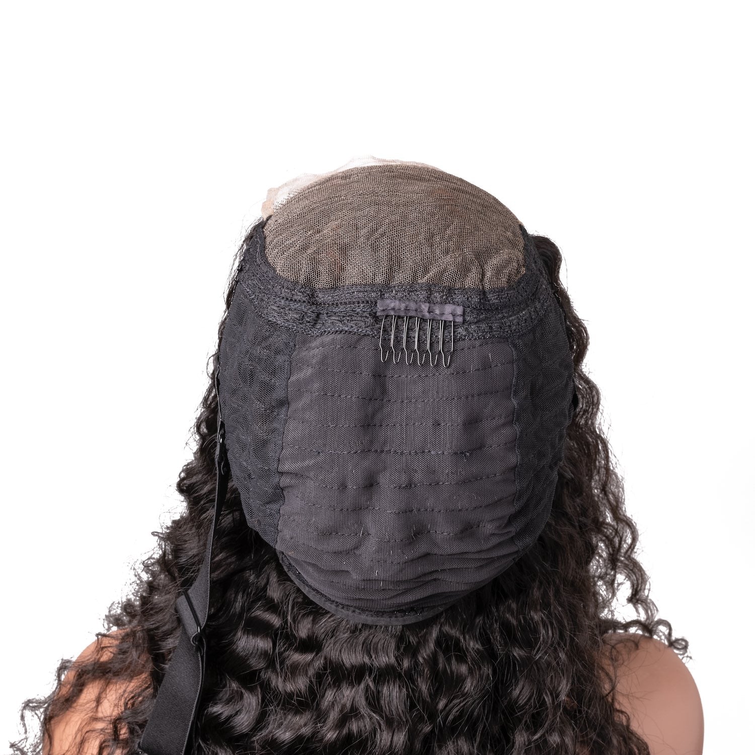 Deep wave closure wig