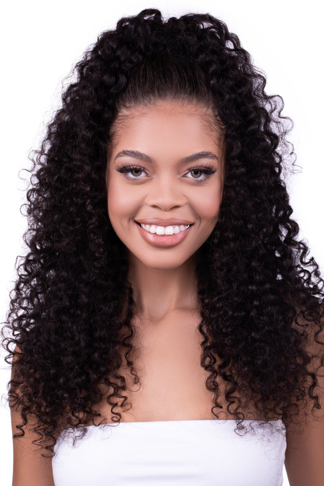 Seamless clip ins: “Jolie” Deep curly