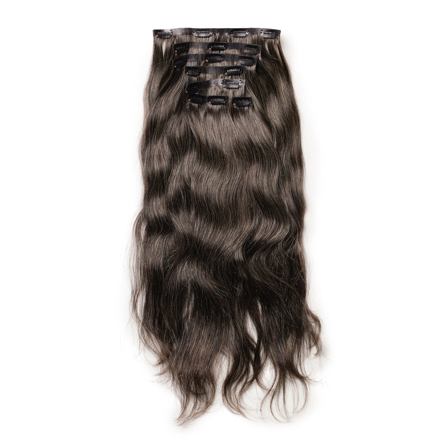 seamless clip in salt and pepper