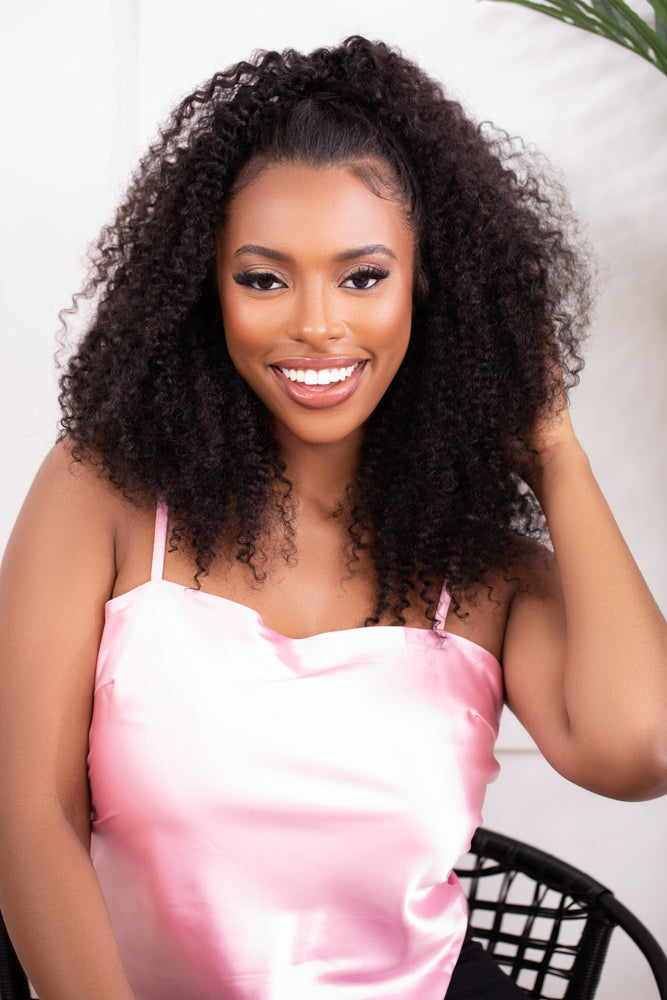 Seamless clip ins: “Kai” Kinky curly