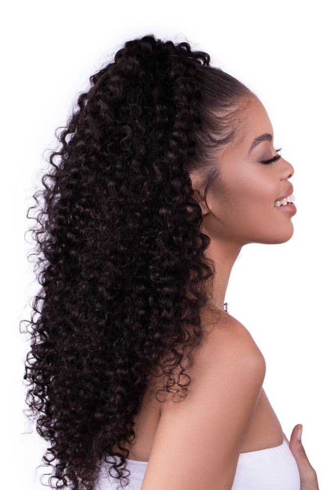 Seamless clip ins: “Jolie” Deep curly